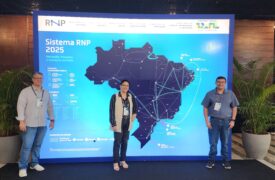 Equipe da Coordenação de Tecnologia da Informação e Comunicação – CTIC/PROINFRA/UEMA, participa do Fórum RNP 2024